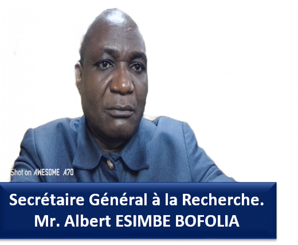 LE SECRETAIRE GENERAL A LA RECHERCHE DE L'UNIVERSITE D'IKELA